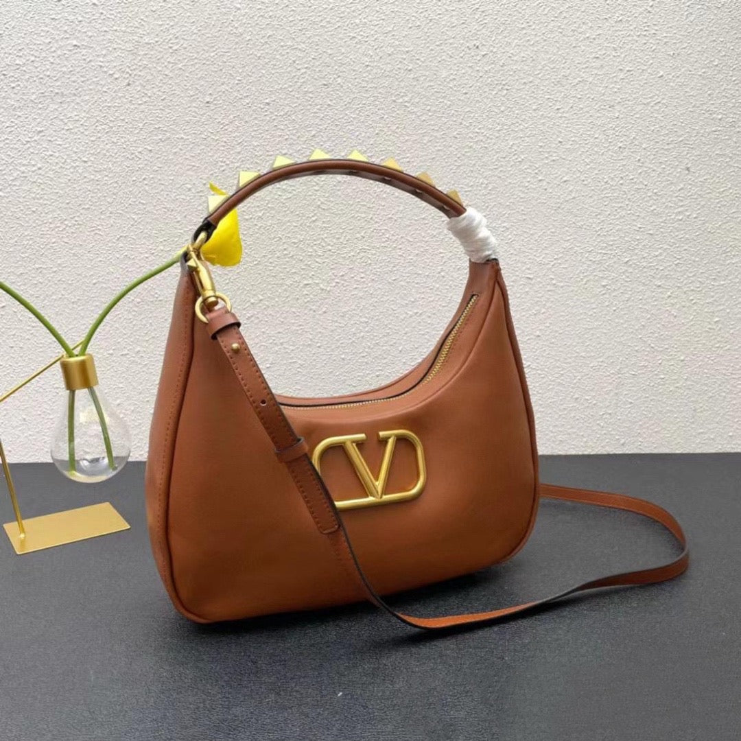 Valentino Stud Sign leather Bag