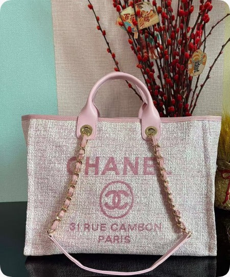 Chanel Tote Canvas Bag