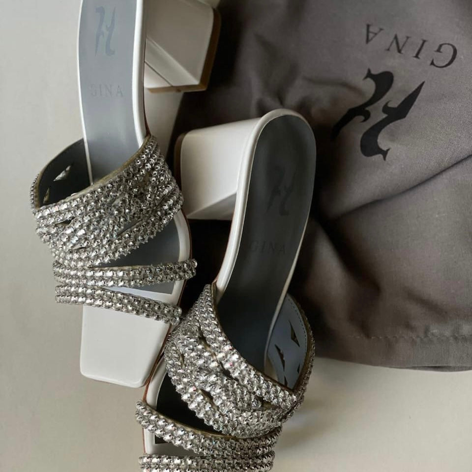 Gina London block heel shoes