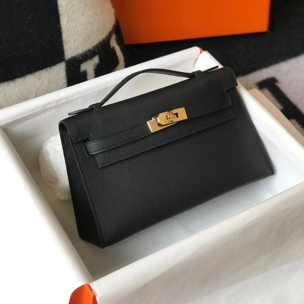Hermes Kelly Caviar Small 22Cm Bag