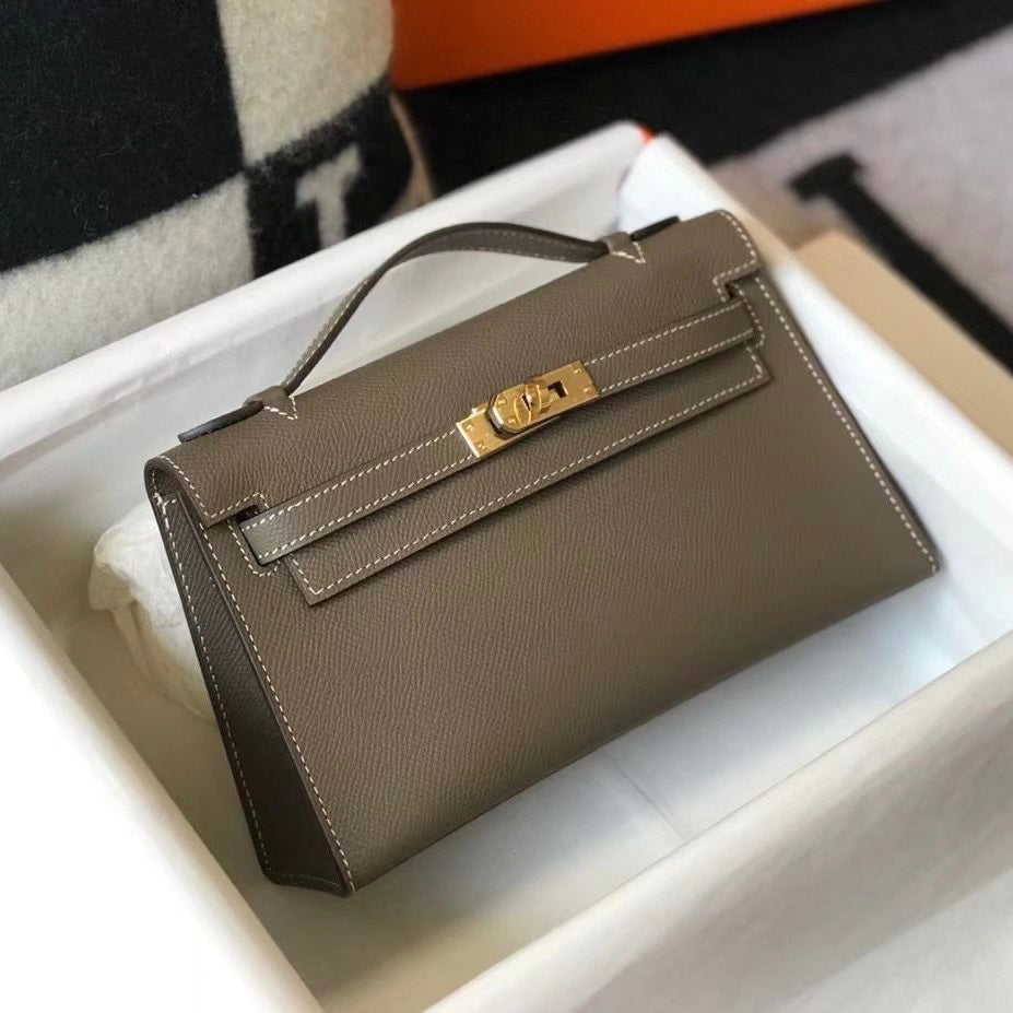 Hermes Kelly Caviar Small 22Cm Bag