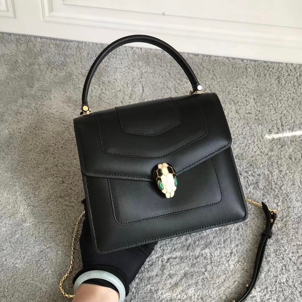 Bvlgari Serpenti Forever Soft Leather Bag