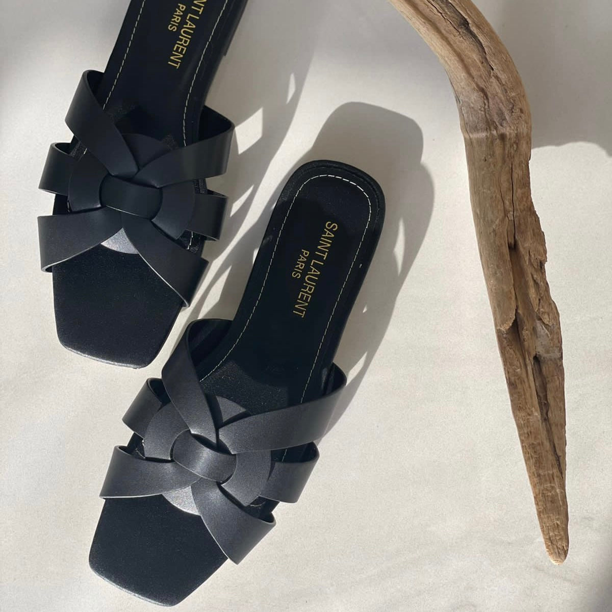 YSL Tribute Patent Leather Shoes