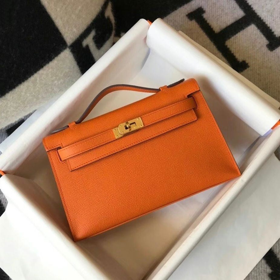 Hermes Kelly Caviar Small 22Cm Bag
