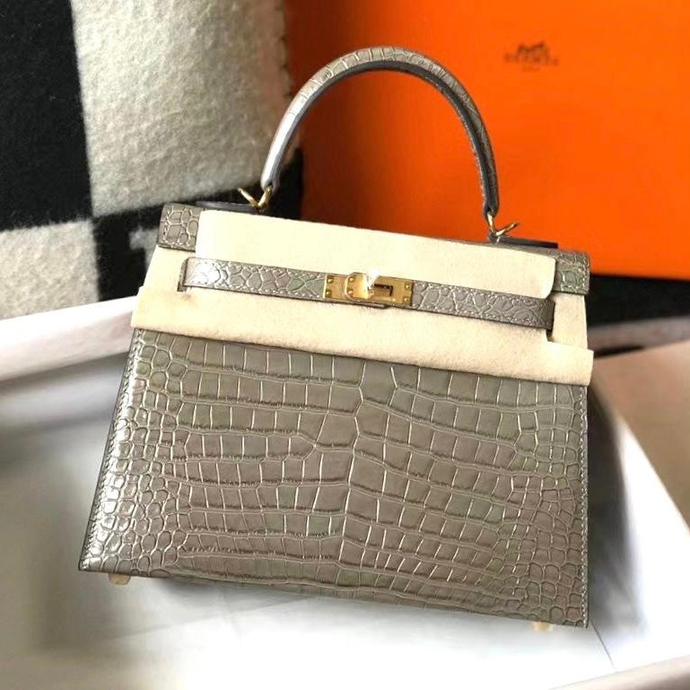 Hermes Kelly 28CM Alligator Bag