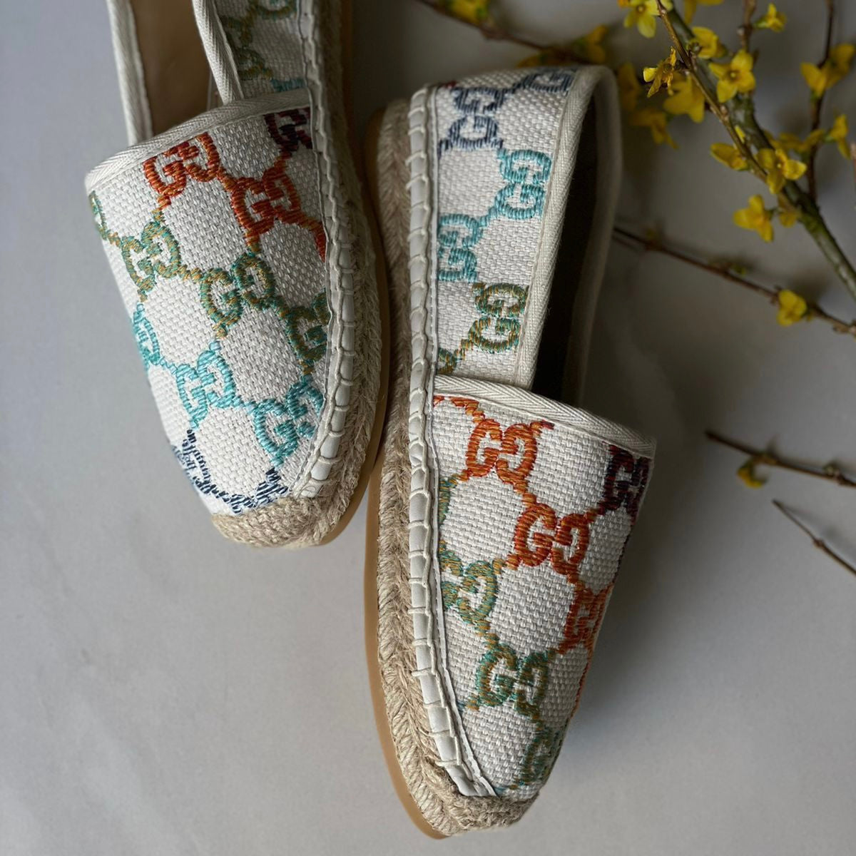 Gucci GG Denim Shoes