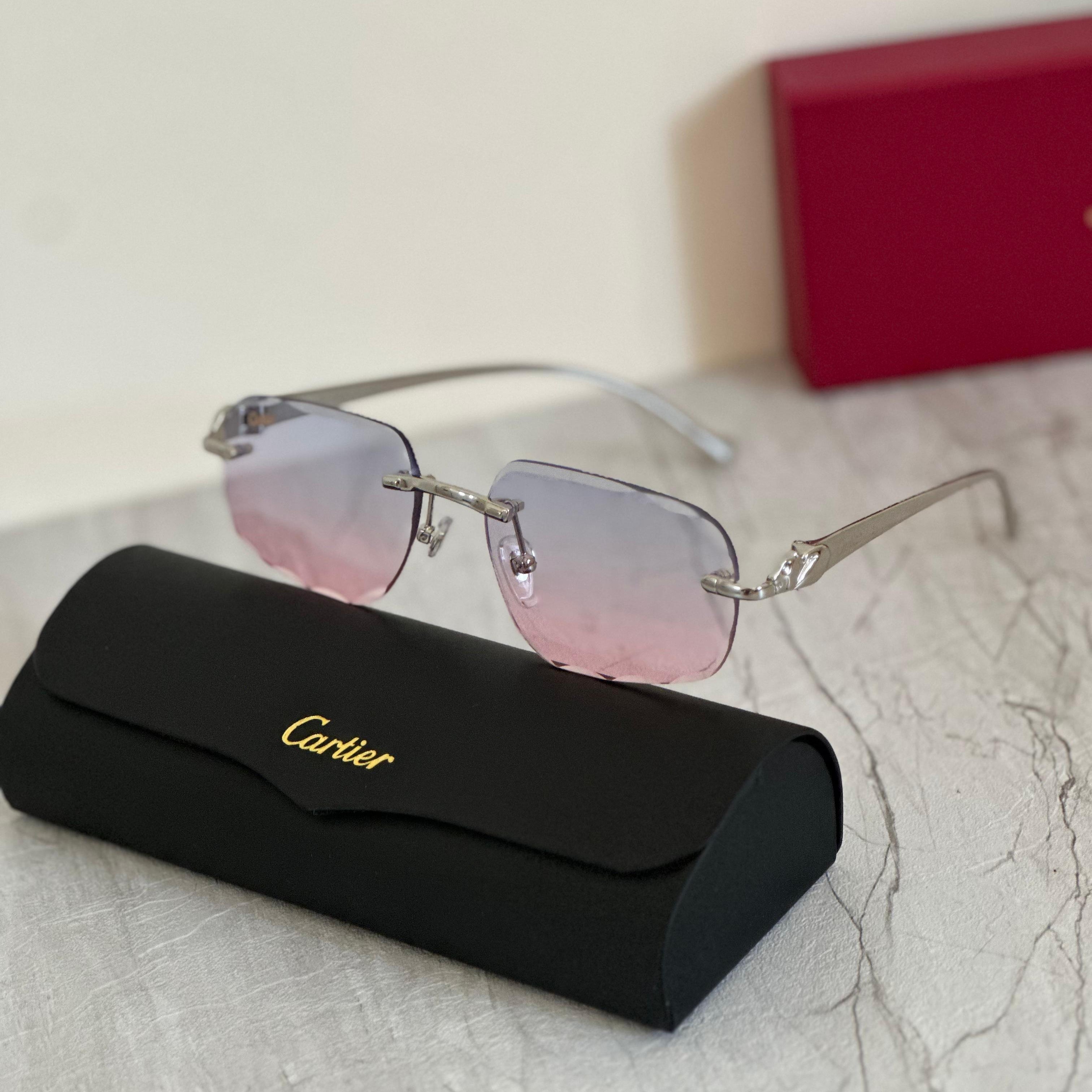 Cartier CT0432S Rimless Sunglasses