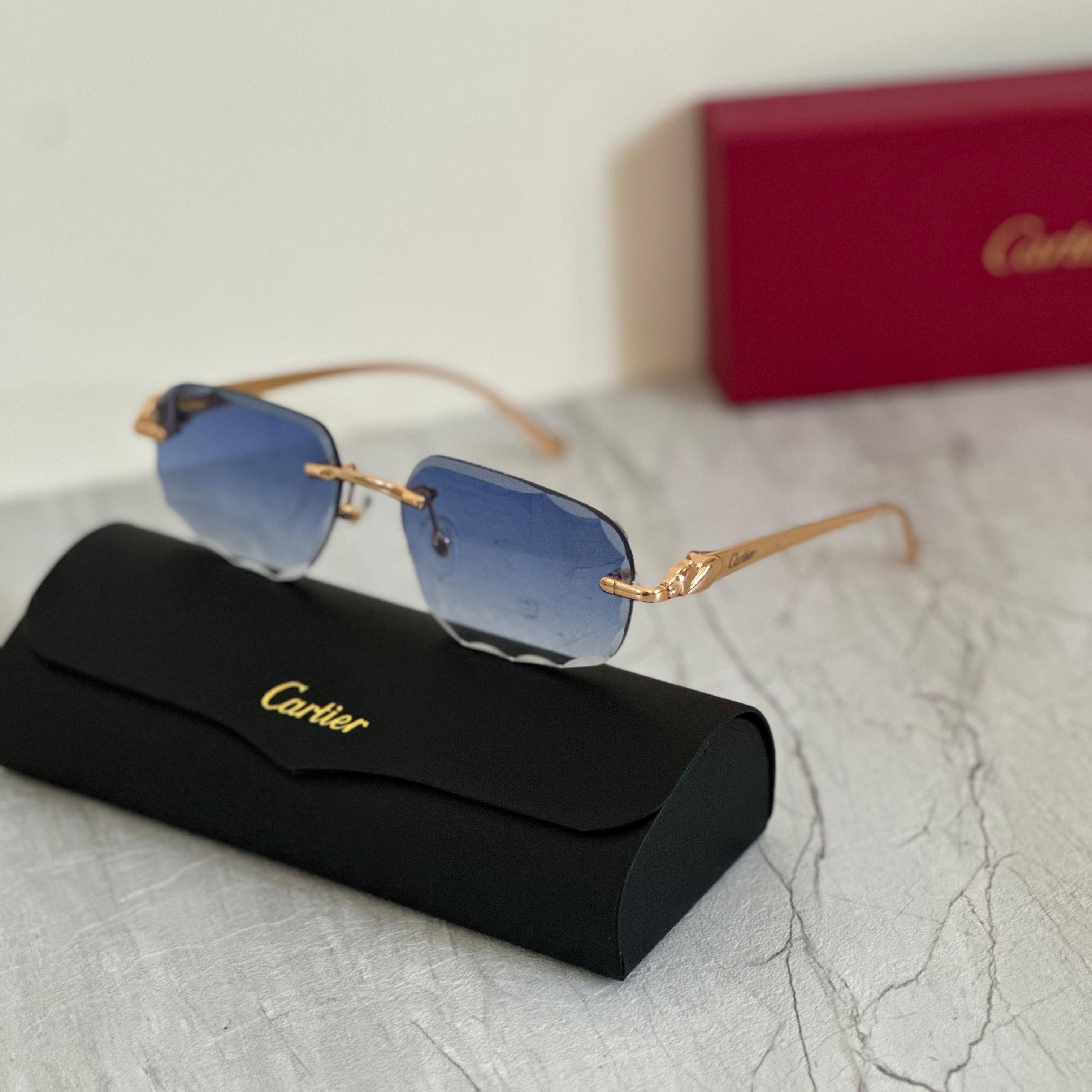 Cartier CT0432S Rimless Sunglasses