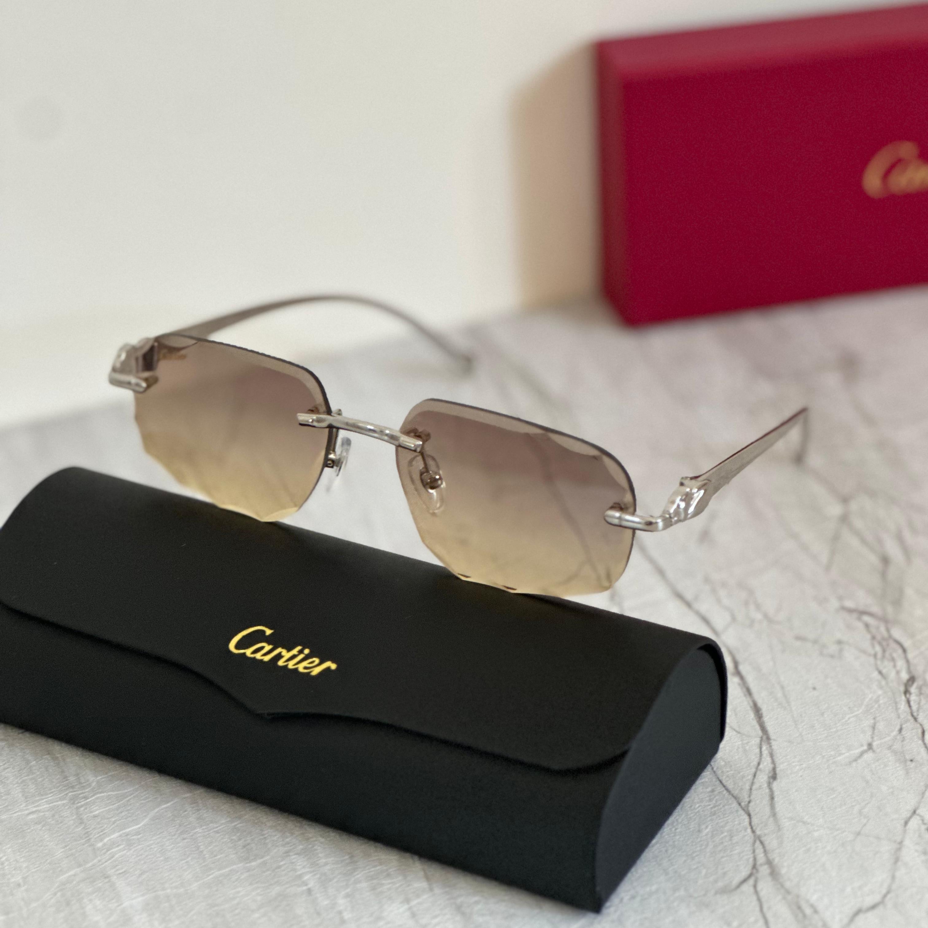 Cartier CT0432S Rimless Sunglasses