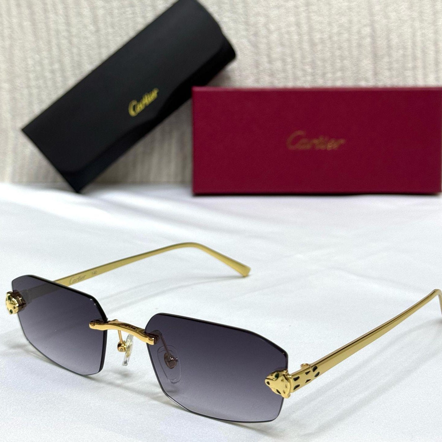 Cartier CT0323S Panthère Rimless Sunglasses