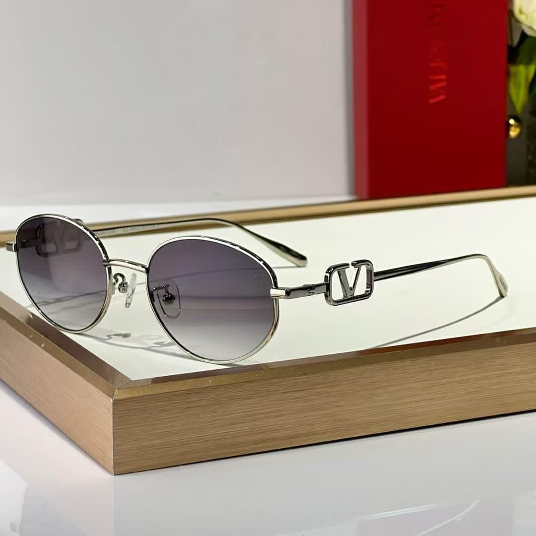 Valentino Oval Frame Sunglasses – VA2034 Style