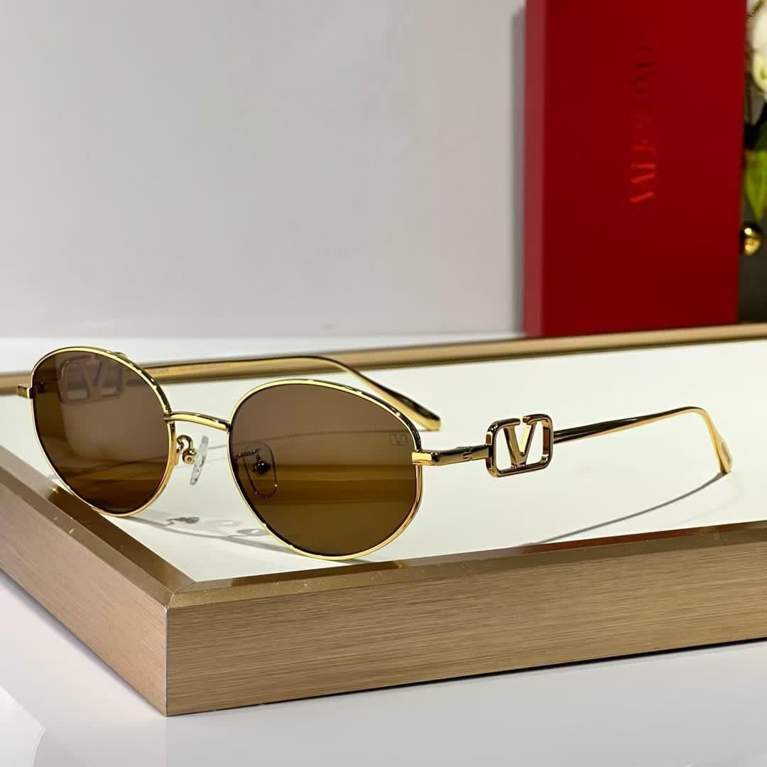 Valentino Oval Frame Sunglasses – VA2034 Style