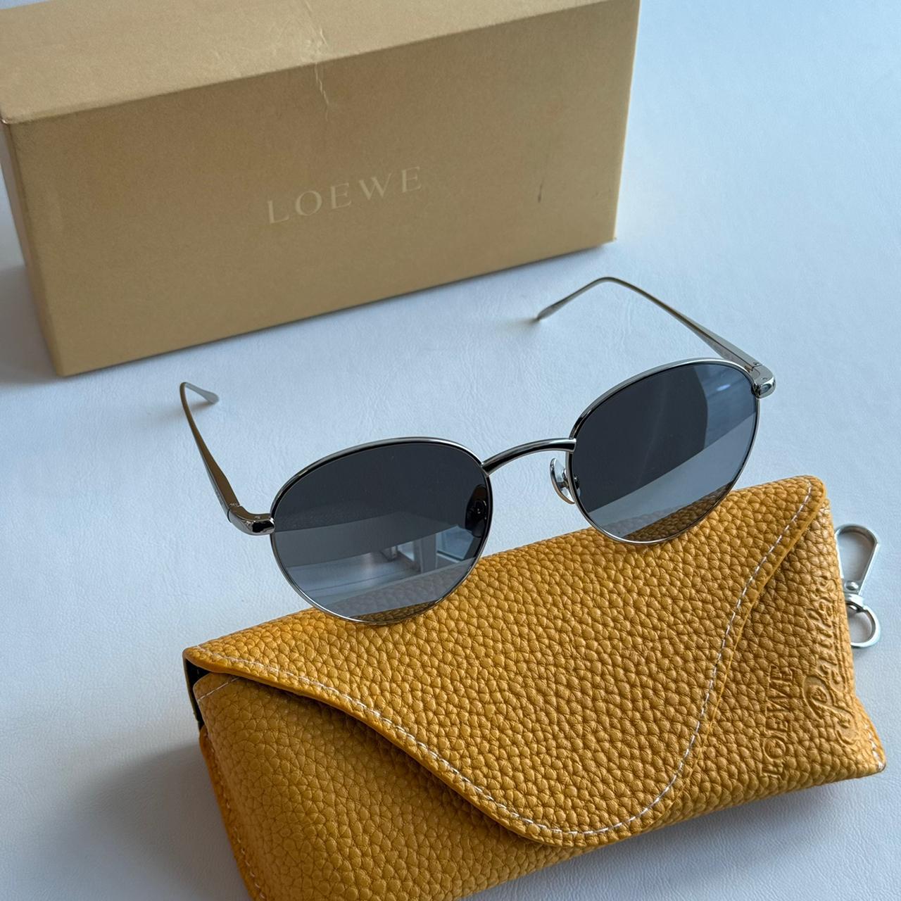 Loewe Round Metal Frame Sunglasses