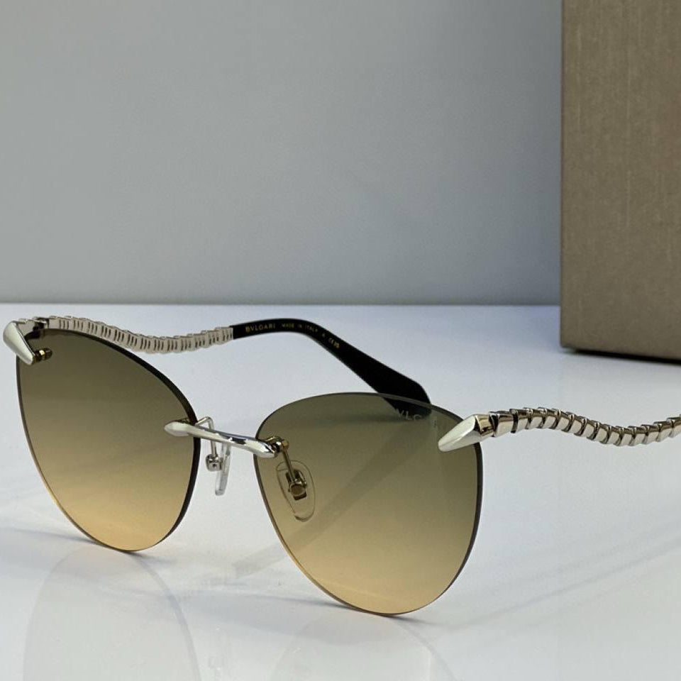 Bvlgari Serpenti Viper Cat Eye Sunglasses BV6147B