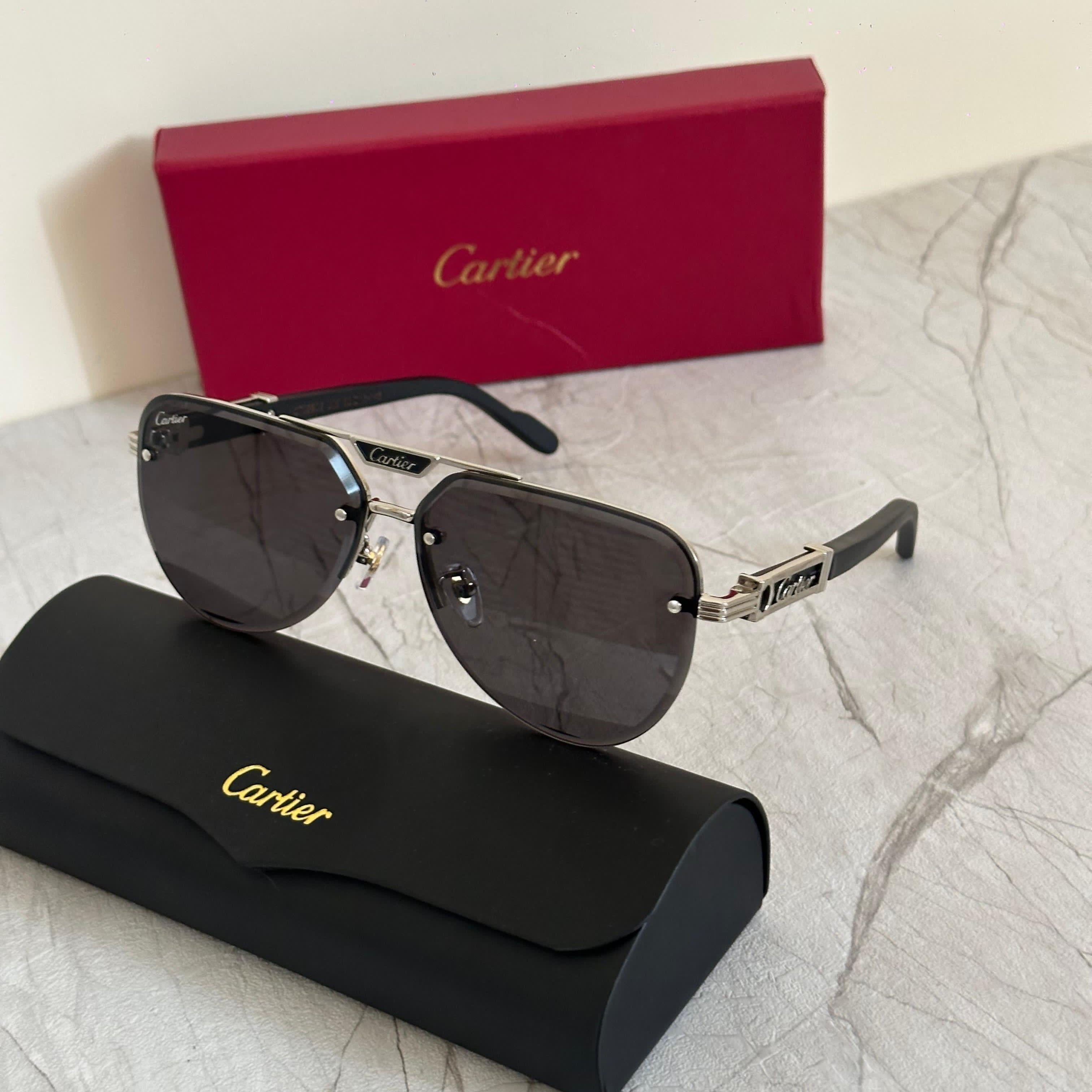 Cartier CT0065S Santos de Cartier Sunglasses