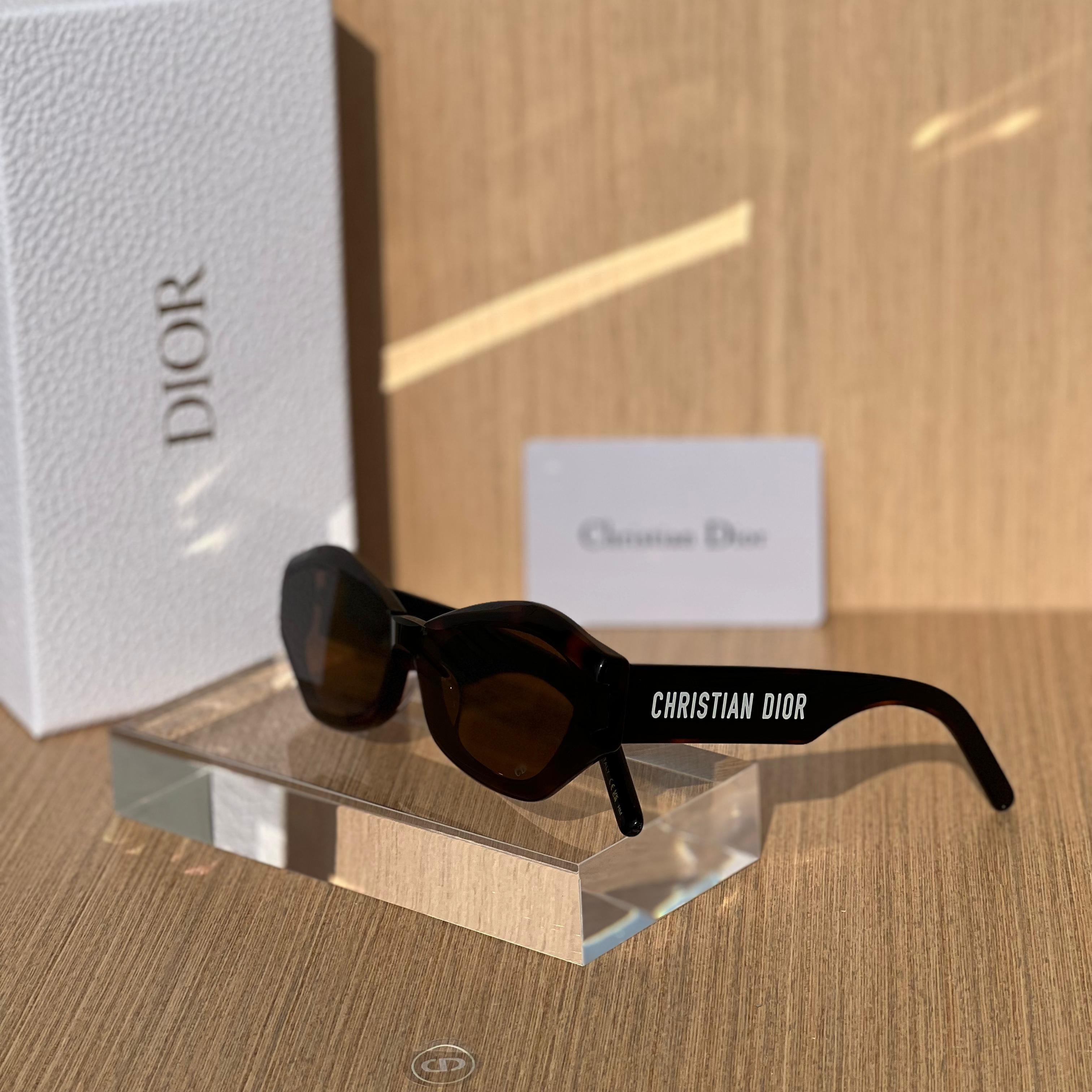 Dior BlackSuit R1U Oval Sunglasses