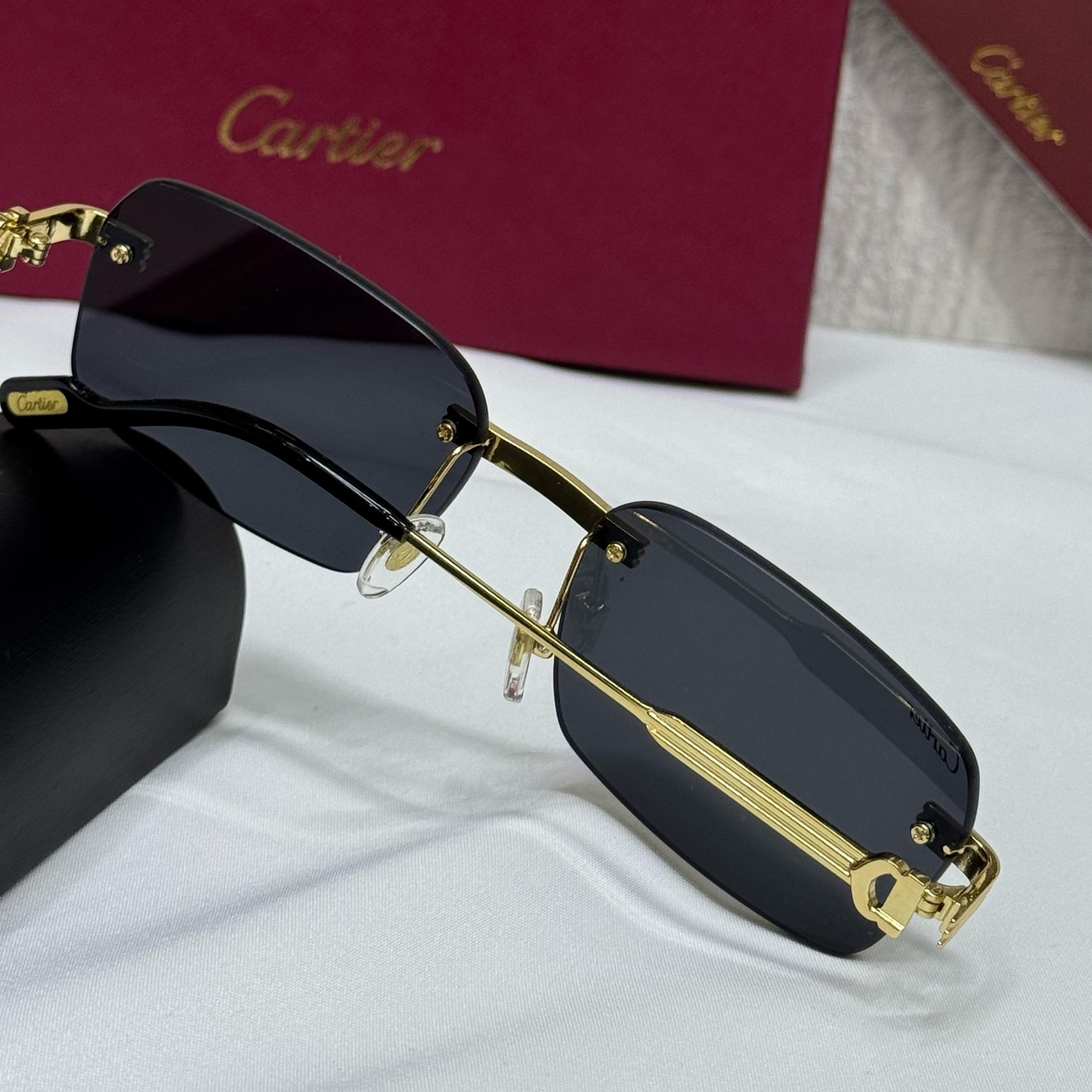 Cartier Giverny Rimless Sunglasses