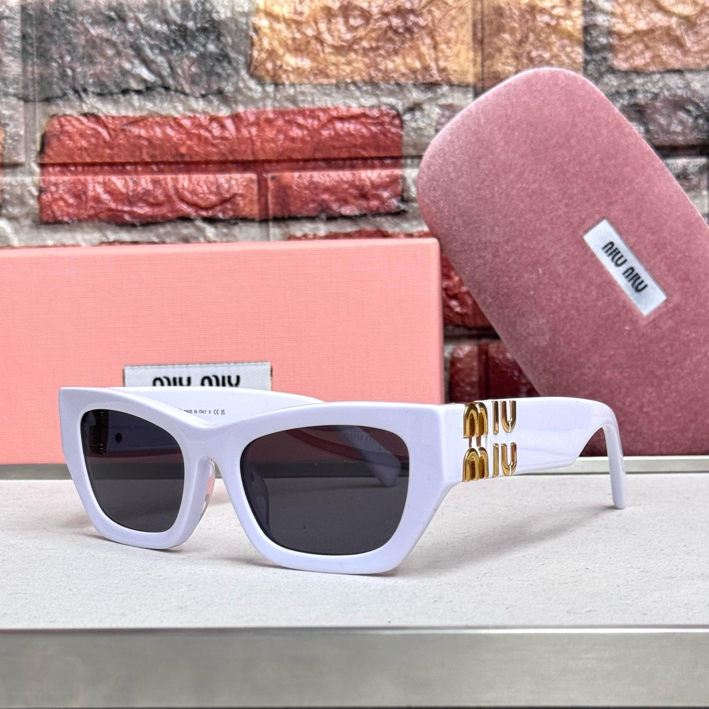 Miu Miu Rectangle Sunglasses