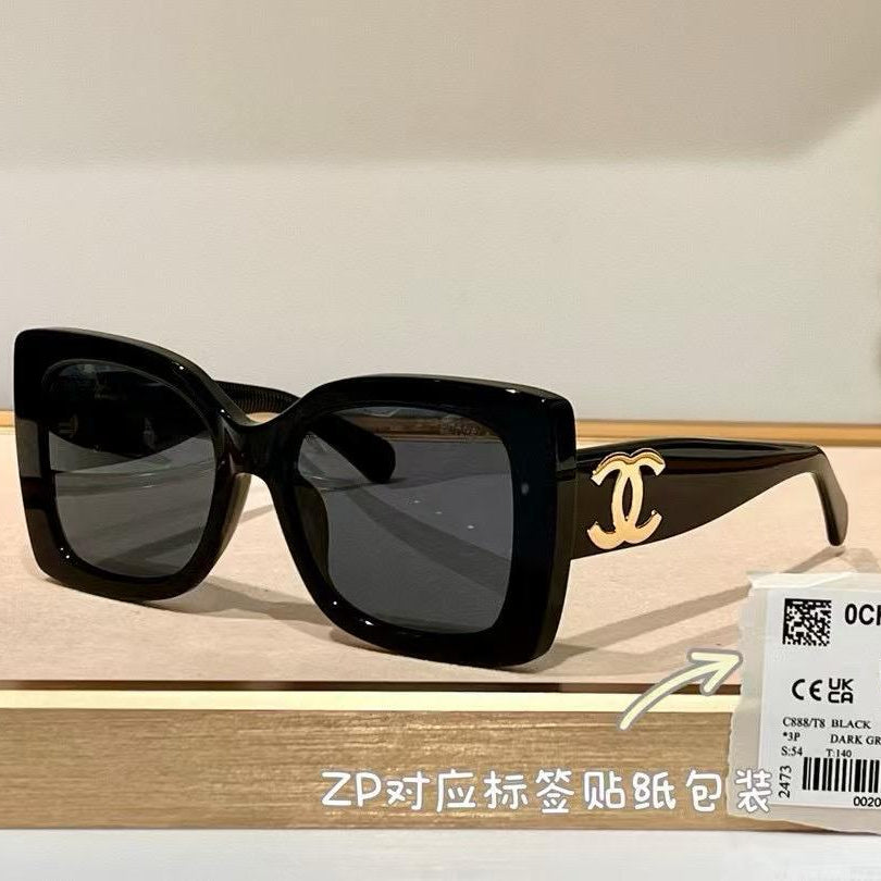Chanel 5494 Tortoise Oversized Sunglasses