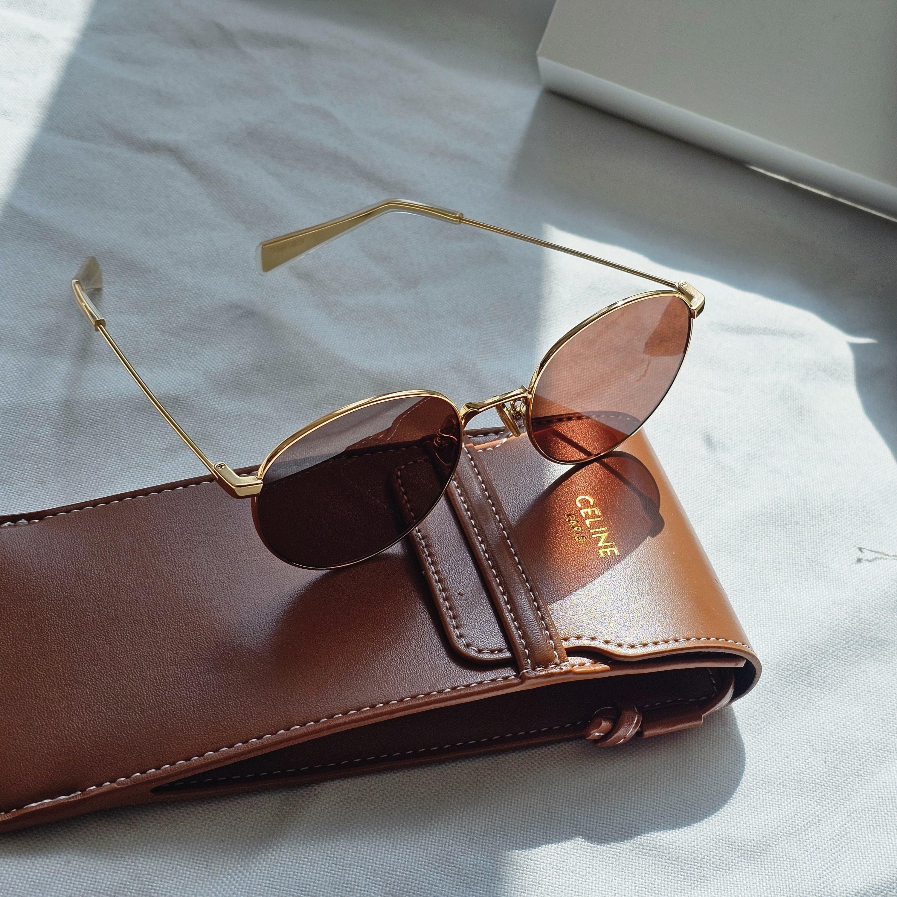Celine Round Wire Frame Sunglasses