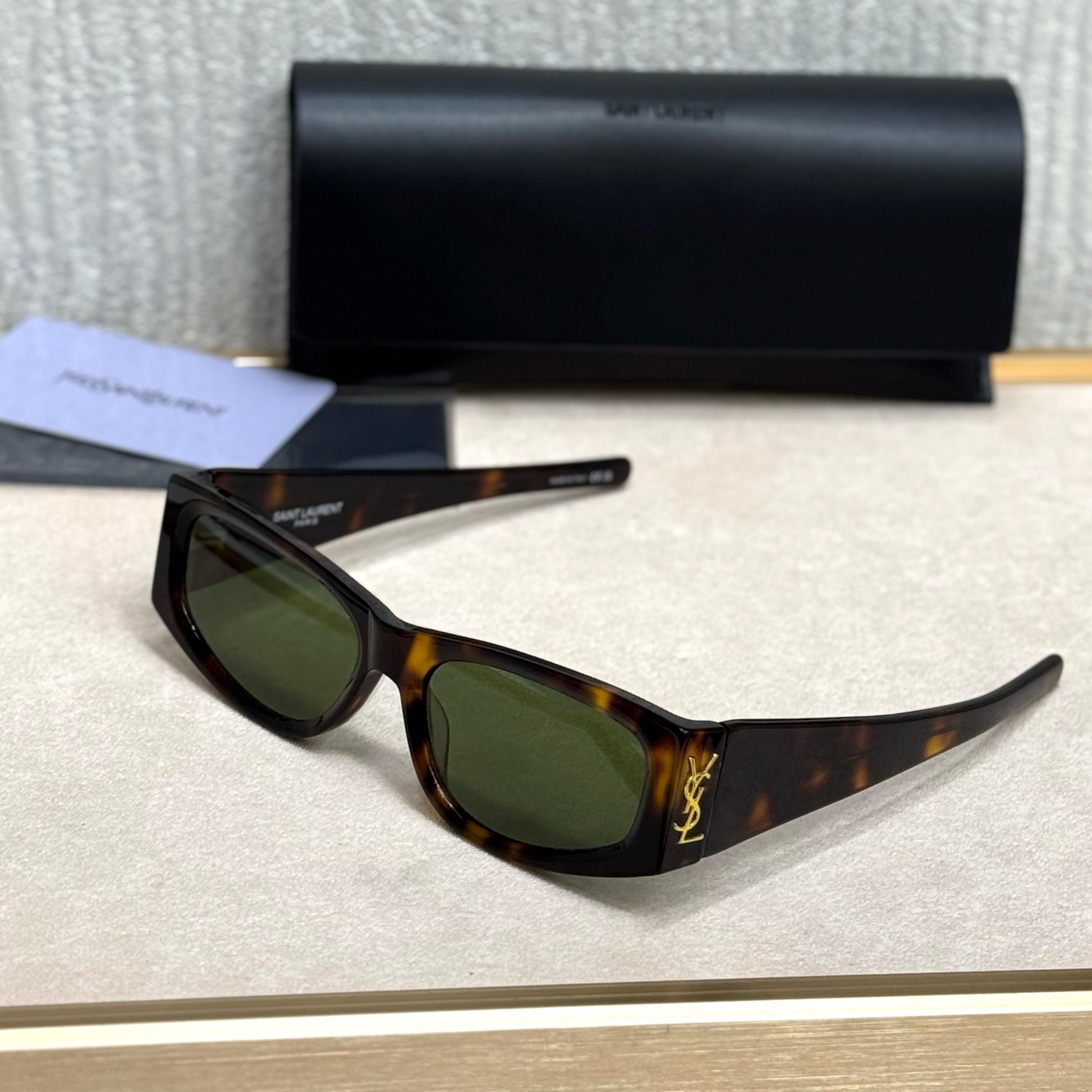 YSL Rectangular Slim Sunglasses – SL 618 Style