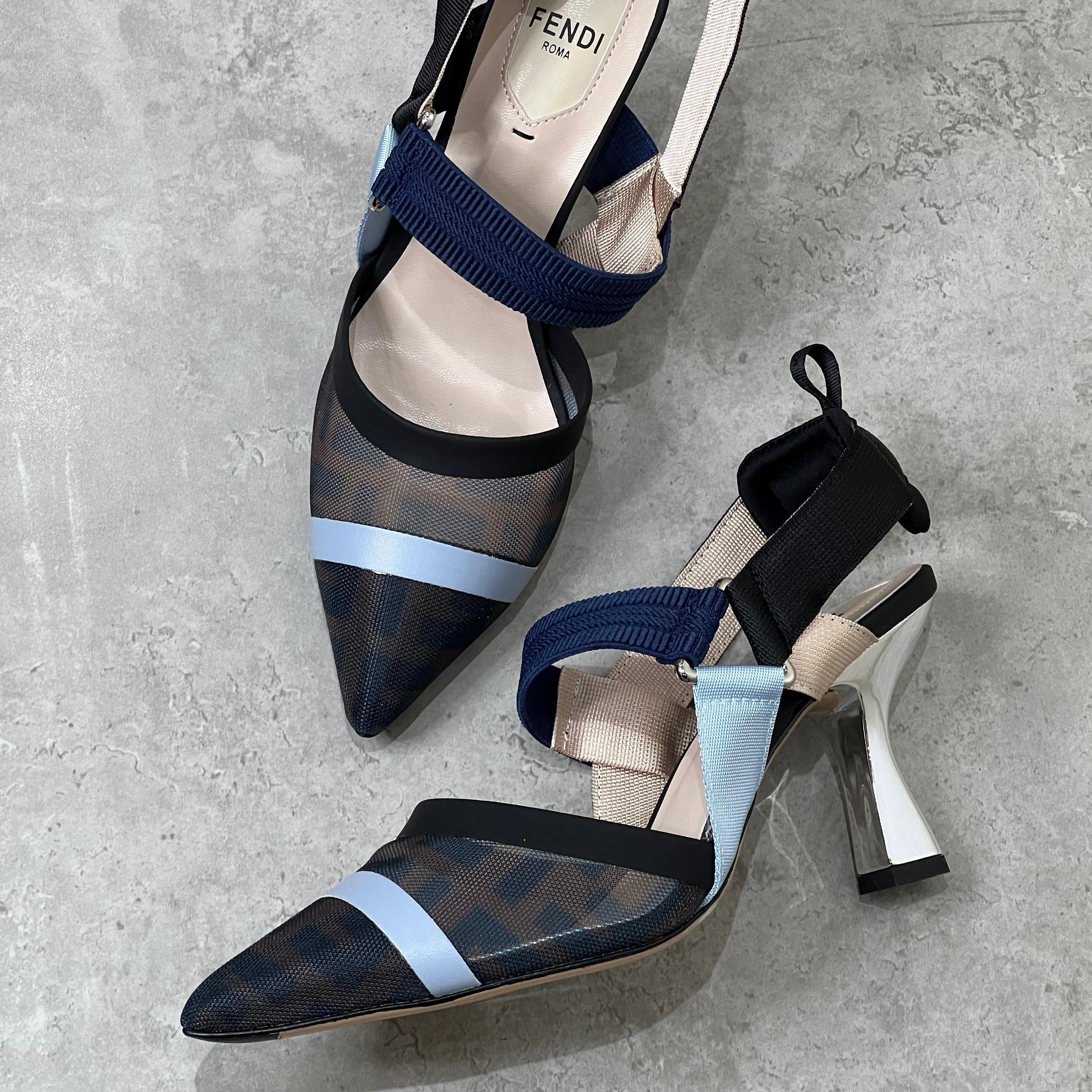Fendi Colibrì slingback shoes