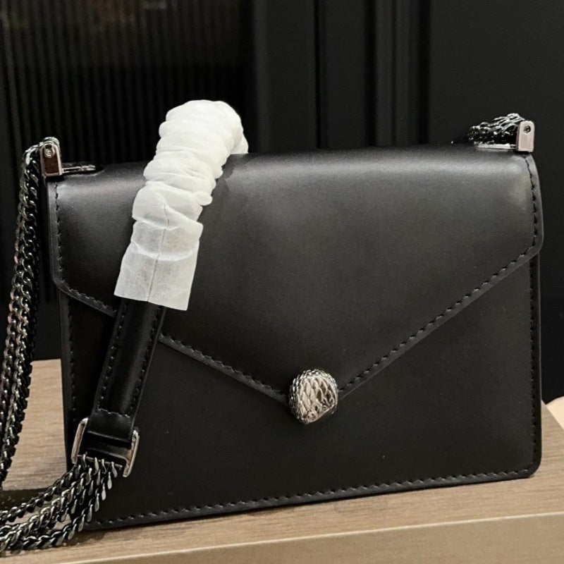 BVlgari Serpenti Forever Shoulder Metallic Bag