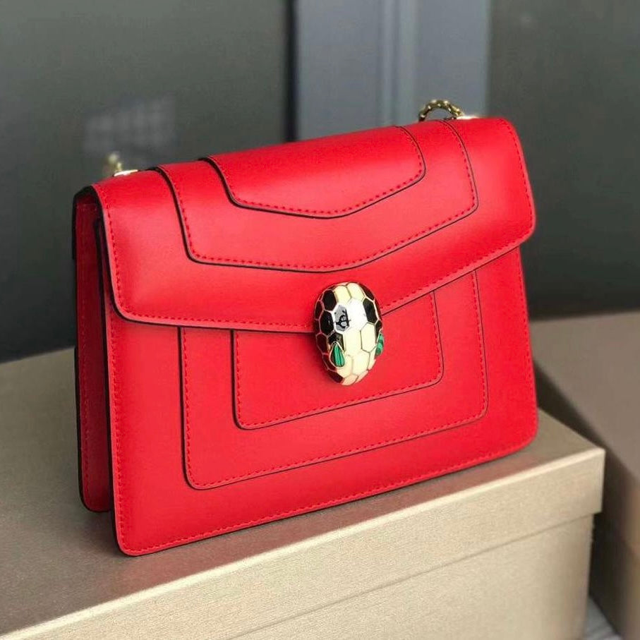 Bulgari Serpenti Forever East_West Shoulder Soft Bag