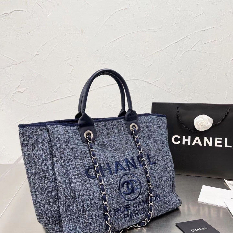 Chanel Tote Canvas Bag