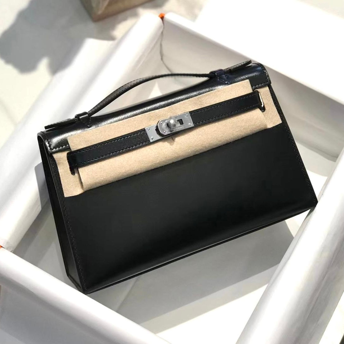 Hermes Kelly Caviar Small 22Cm Bag