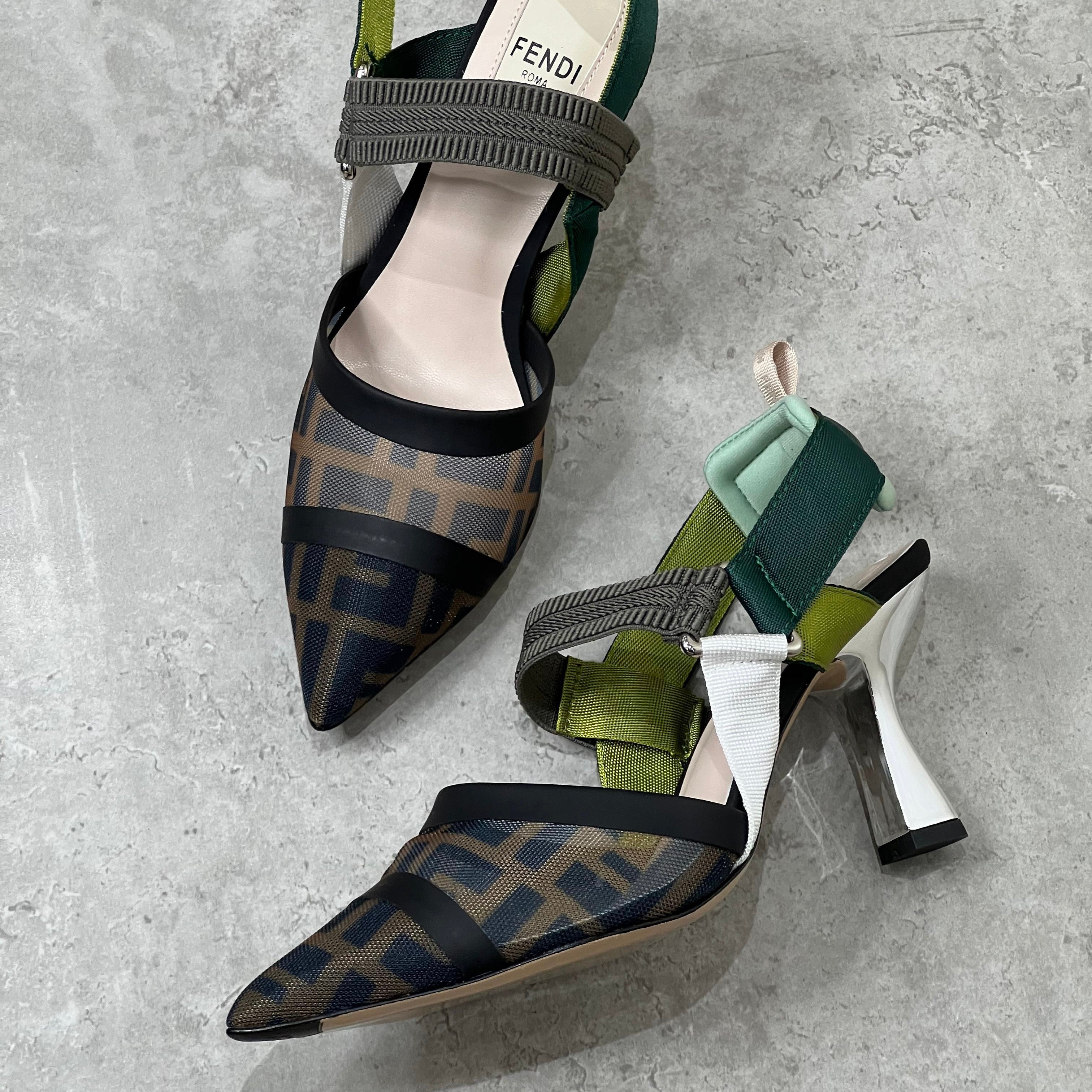 Fendi Colibrì slingback shoes