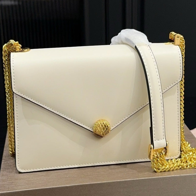 BVlgari Serpenti Forever Shoulder Metallic Bag