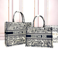 Medium Dior Book Tote Bag