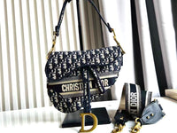 Dior Saddle Hand stitching Bag