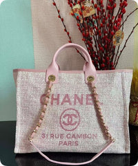 Chanel Tote Canvas Bag