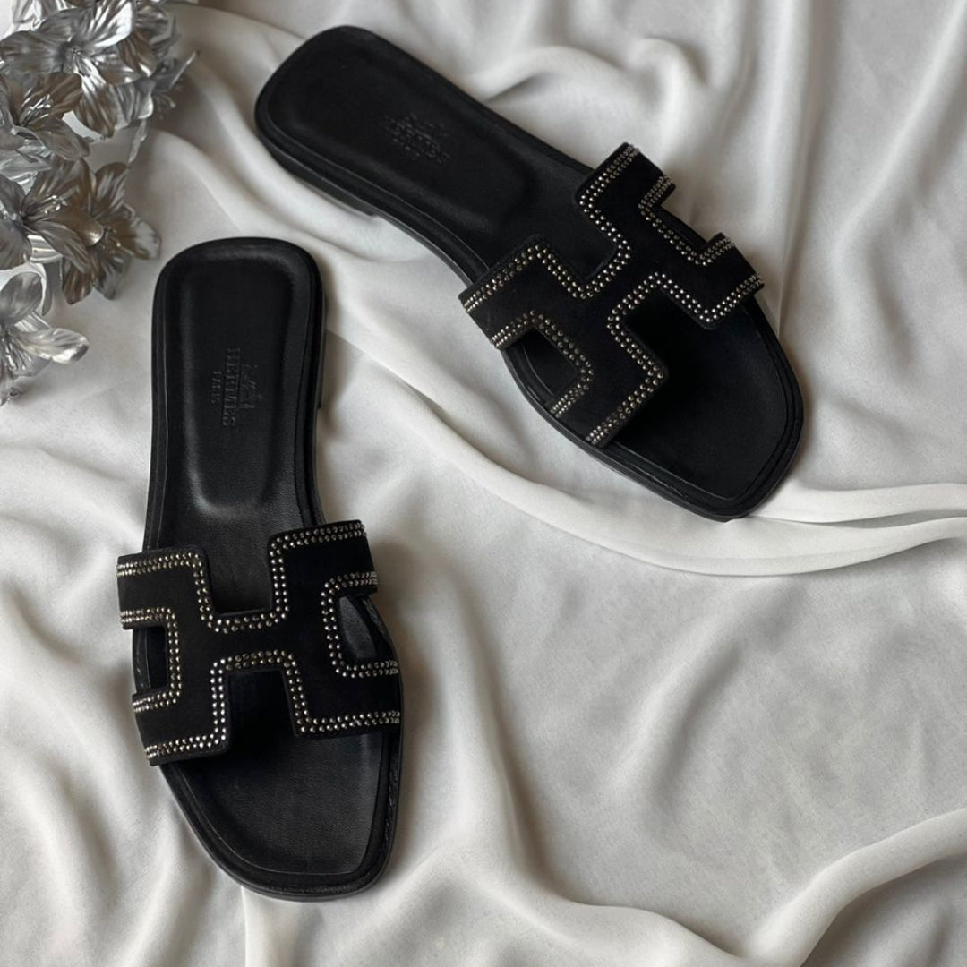 Hermès Oran Shoes – Studded Edition