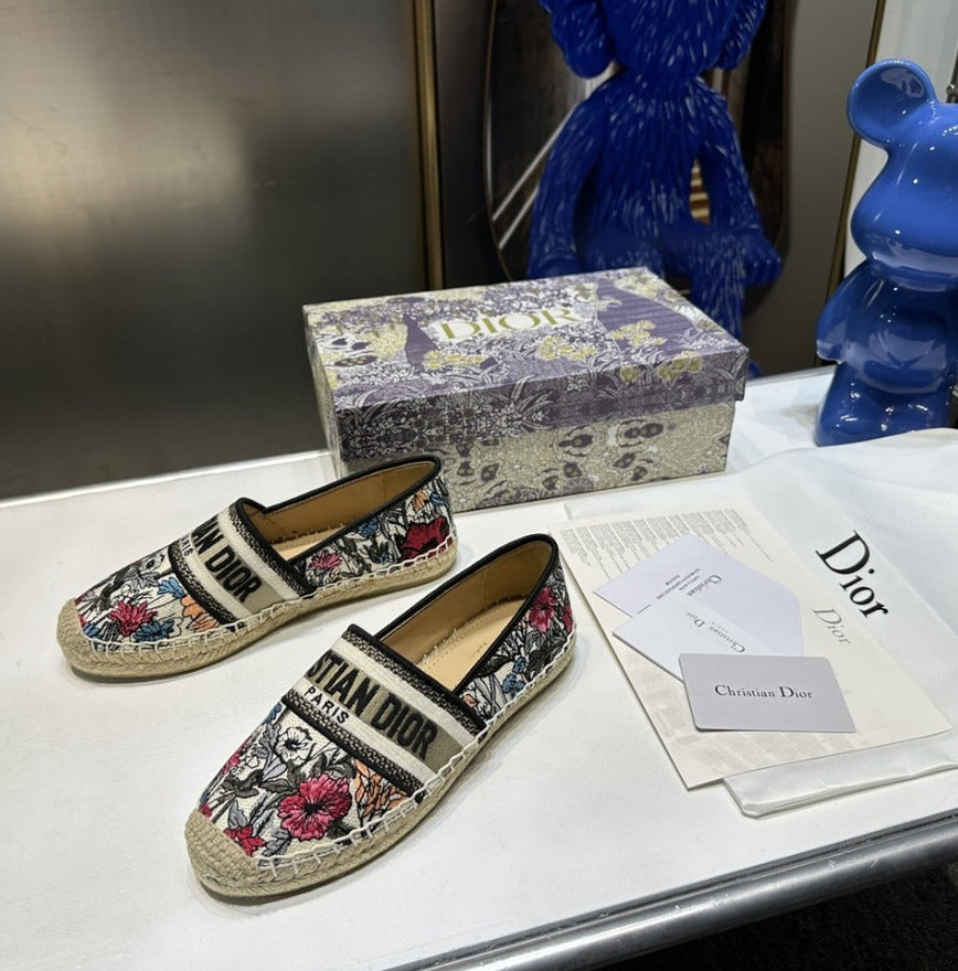 Dior Dway embroidered shoes