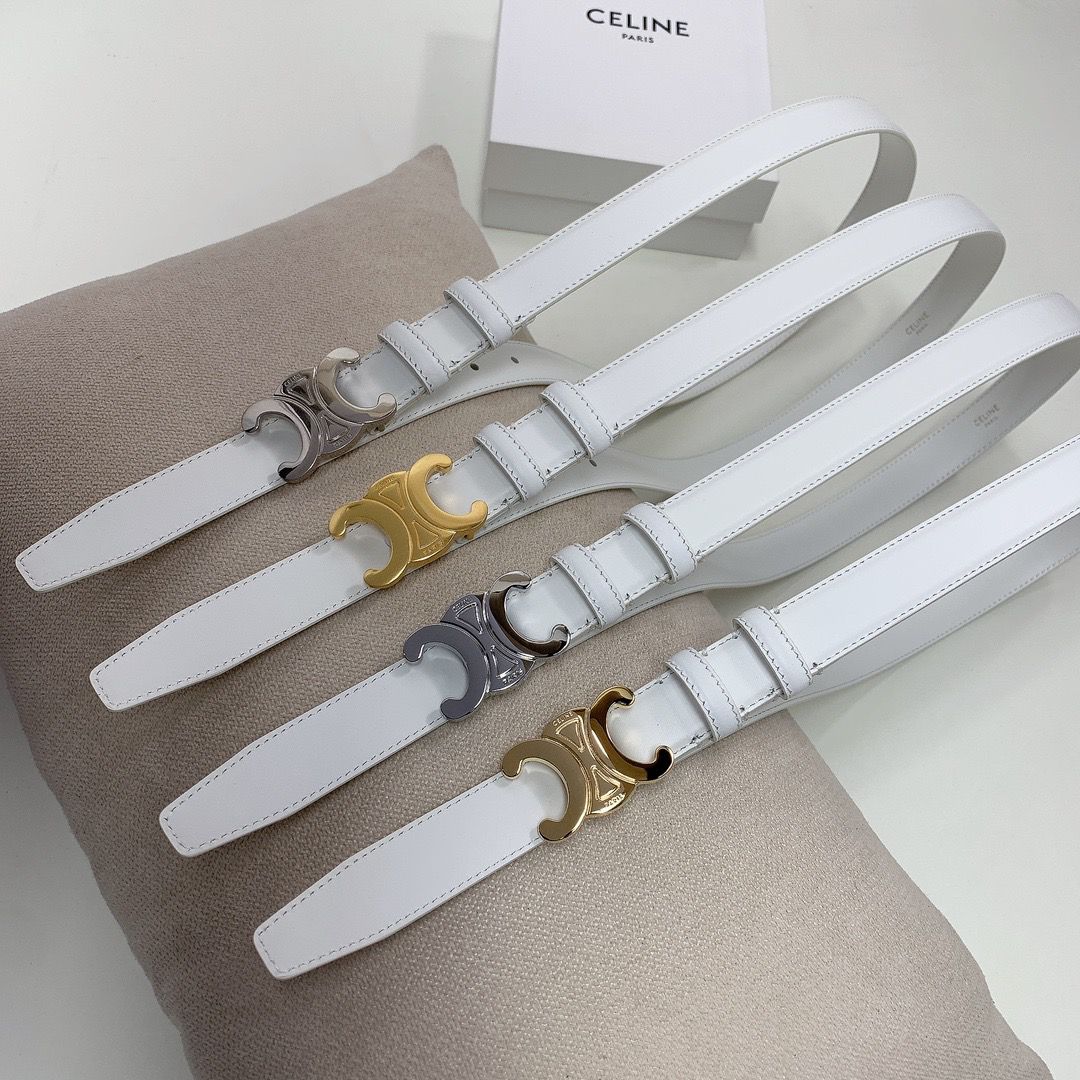 White / 2cm / XS