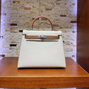 Hermes Kelly 25Cm Caviar leather Limited Edition Bag