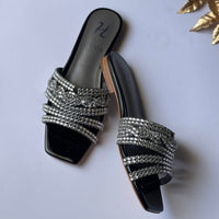 Gina London crystal embellished shoes