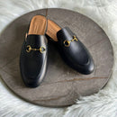 Gucci Leather Horsebit shoes