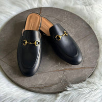 Gucci Leather Horsebit shoes