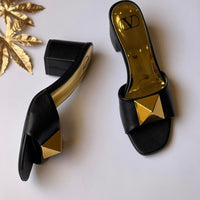 Valentino Garavani Roman Stud Leather Shoes