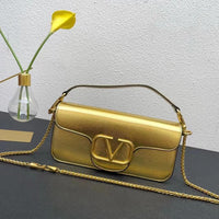 Valentino Loco shoulder Metal Logo Small Bag