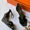 Hermès Oran Wedge Shoes