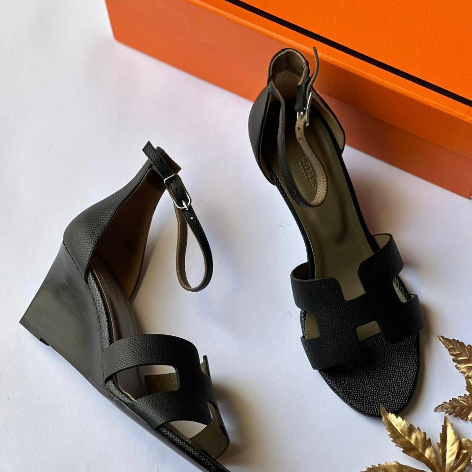 Hermès Oran Wedge Shoes