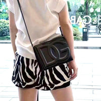 Dolce&Gabbana Small Leather Dg Logo Bag