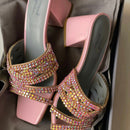 Gina London block heel shoes