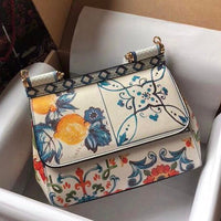 Dolce & Gabbana Sicily Floral-printed Shoulder Bag