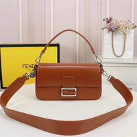 Fendi Baguette continental Medium Neon Bag